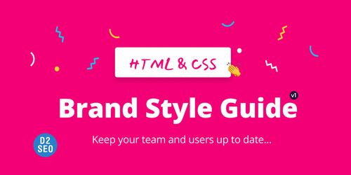 Branding style guide for your website