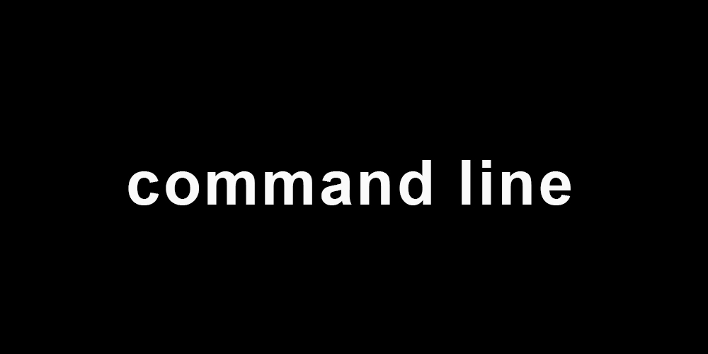 command line